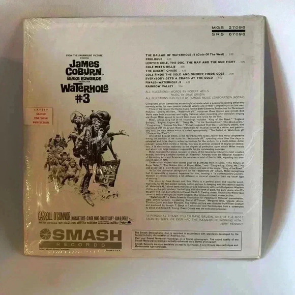 Smash Records Vinyl Record - Waterhole #3 - Roger Miller - Red - Picture 4 of 9